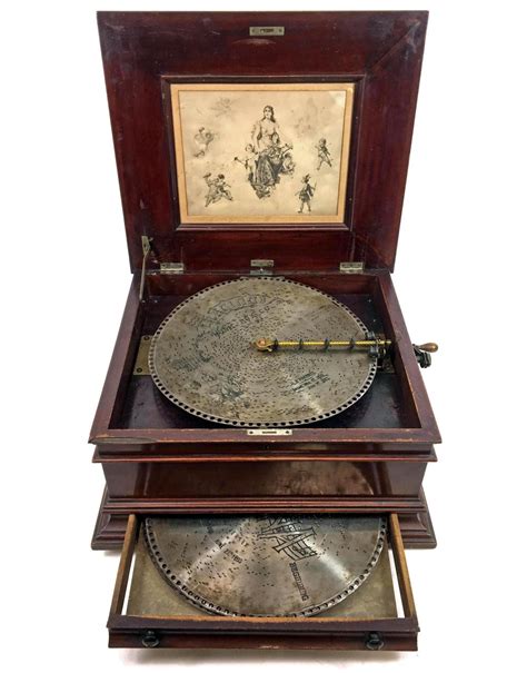 music box metal disc turntable|Music Box Parts .